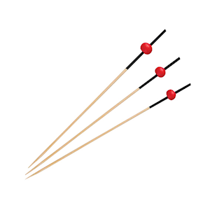 Trenton Bamboo Rio Skewer, 120mm, Each Each