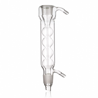 Simax Condenser Allihn Acc. Socket Joint and Cone 29/32, 300(L) mm, Water Cooled, Borosilicate Glass, Each Each