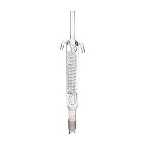 Simax Condenser, Coil Acc. Dimroth, with Two Socket Joints 29/32, 600(L) mm, Borosilicate Glass, Each Each