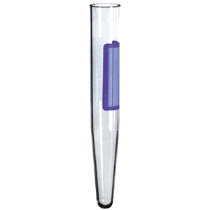 Conical Test Tubes with Label, 10ml, 16mm x 100m, Polystyrene Bag