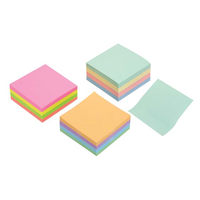 NOTES MARBIG BRILLCUBE 75X75 ASST 320SHT Pack