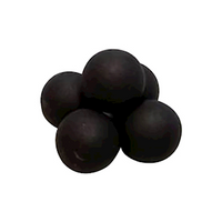 Labfriend Rubber Sieve Balls Set, 20mm Diameter, Black, 5/Pack Pack