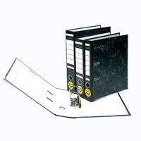 Bantex Lever Arc Binder, A4, 70mm, Black, Each Each