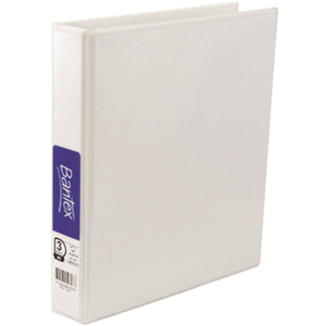 A5 3D RING WHITE INSERT BINDER Each