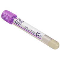 BD Vacutainer® K3 EDTA Tube, 13 x 75mm, 2ml, Lavender Hemogard Closure, 100 Pieces/Pack Pack