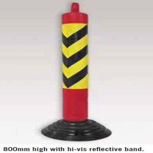 T-Top Bollard, 8kg Base Set, Each Set