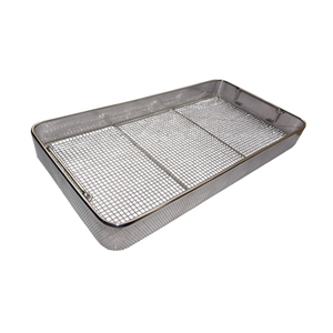 PERFORATED STEEL WITH WIRE MESH BASE, 480MM X 250MM X 50MM Each