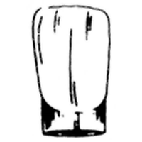 Caulk type crowns C4 loose Each