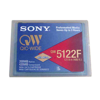 DATA CARTRIDGE QW5122F SONY 200/420MB EACH Each