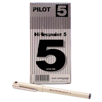 PILOT PENS HI-TECPOINT BX-5 BLACK 12/BOX Box