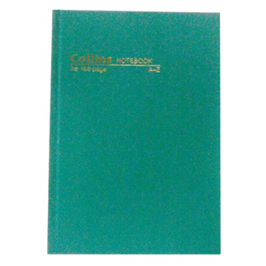 NOTEBOOK COLLINS A5 A-Z 168 PAGE H/COVER EACH Each