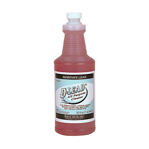 D-Lead All Purpose Cleaner 500mL, Removes Lead, Grease, Oil, and Dirt, Phosphate-free, Each