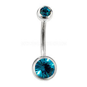 DOUBLE BANANA BELL LIGHT BLUE Each