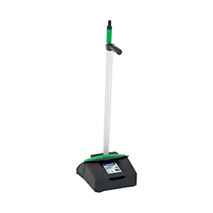 Oates Platinum Lobby Pan and Broom Set, 920 x 290 x 40mm, Green, Each Each