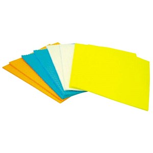 sponge cloth 190X180mm blue loose Each