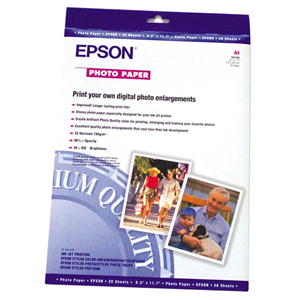 Spec. Epson S041140 Photo Qlty Glossy A4 (20/Pk) Pack
