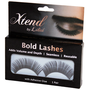 Xtend by Lilith Bold Lashes, with Glue Included, 1 Pair/Pack Pair
