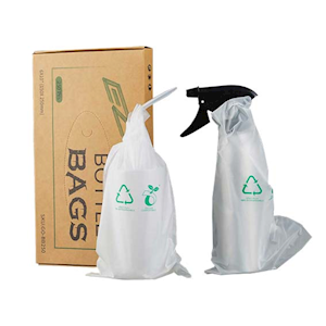 Ez Green Option Bottle Bags, 15 x 25cm, Clear, 250 Pieces/Pack Pack