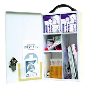 Livingstone Work Vehicle Truck First Aid Kit, Complete Set In Metal Case Each
