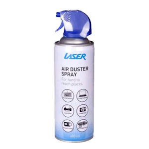 Air Duster Pressurised Spray, 400mL, Each Each