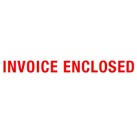 XSTAMPER 1555 INVOICE ENCLOSEDRED EACH Each