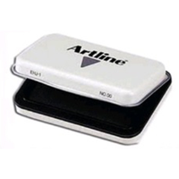 Artline Stamp Pad No. 2, 87 x 143mm, Black, Each Each