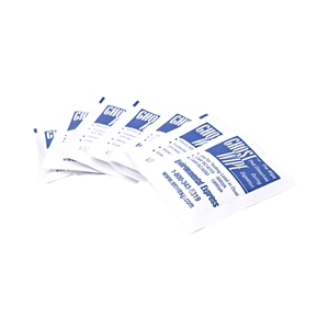 Ghost Wipes, Moistened with Deionised Water, 10 x 10cm, Individually Packed, 200 Wipes/Pack Pack