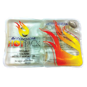 Out of Date, Livingstone Hot Pack, Reusable, 125x210mm, Display Box, Each, Original Unopened Condition Price Discounted While Stocks last Each