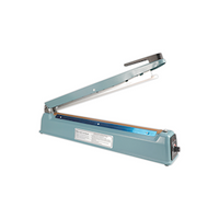 Impulse Heat Sealer Plastic Bag Film Sealing Machine, 400mm, Metal, Each Each