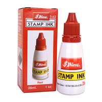 SHINY STAMP PAD INK RED Each