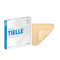 Tielle Hydropolymer Dressing, 18 x 18cm, 5/Box Box