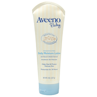 Out of Date, Johnsons and Johnsons Aveeno Baby Daily Moisture lotion, 227 Grams, Price Discounted, While Stocks last Each