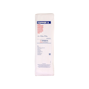 Topper 8 7.5 x 7.5 cm Non Sterile, 200/Box Box