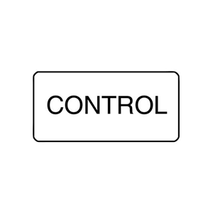 "CONTROL" - X-RAY LABEL 500/BOX Box