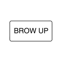 "BROW UP" - X-RAY LABEL 500/BOX Box