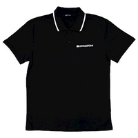 Livingstone Polo T-Shirt, 100pct Cotton, 45+ Thread Count, 220GSM Yarn Weight, Extra Large, Black, Each Each
