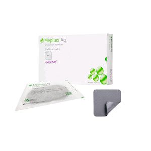 Mepilex Ag Antimicrobial Foam Dressing, 10 x 20m, Self Adherent, 5 Pieces/Box Box