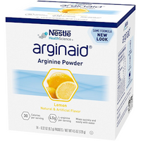 Out of Date, Resource Arginaid Lemon, 9.2 Grams, 56 Sachet/Box, Original Unopened Condition, Price Discounted, While Stocks last Box