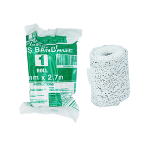 Out of Date, Universal Plaster of Paris Cast Bandage, 7.5cm x 2.7m, Loose Roll Only, Price Discounted, While Stocks last Each