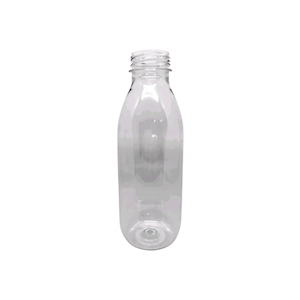 Quality Blow Moulder Juice Bottle, 500mL, Round, Polyethylene Terephthalate (PET), Clear, 260 Pieces/Carton Carton