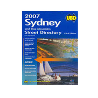 STREET DIRECTORY UBD SYDNEY 2007 EACH Each