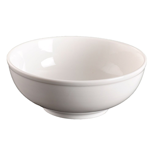 Rice Bowls, 152mm, Porcelain, White, Each Each