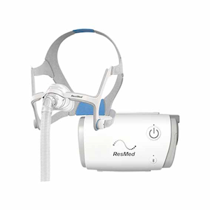 Resmed AirMini Travel CPAP Machine and Airfit N20 Classic Medium Nasal Mask, Portable, Each Each