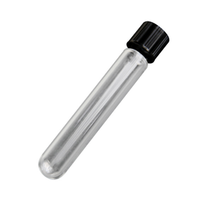 Livingstone Test Tube with Recyclable Plastic Screw Cap, 16 x 100mm, Borosilicate Glass, Each Each