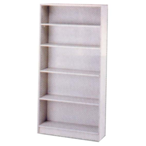 BOOKCASE 1200X900X300 1 FIXED 2 ADJ SHELVES GREY Each