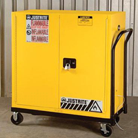 Cabinet Trolley 1092W x 457D x 1118H mm, Heavy-duty Steel, Each 1