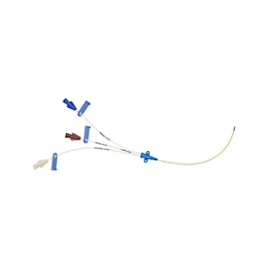 Teleflex Three - Lumen Central Venous Catheter, 4FR x 13cm, Outer 1.5mm, Medical Grade, Flexible Polyurethane, Each Each