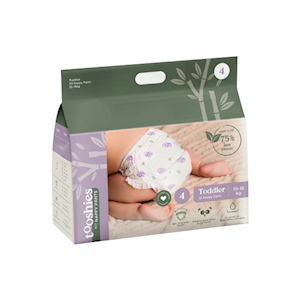 Tooshies Eco Nappy Pants, Size 4 Toddler, 10-15kg, 32 Pieces/Pack Pack