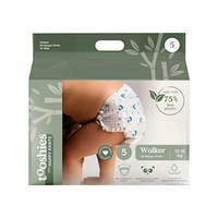 Tooshies Eco Nappy Pants, Size 5 Walker, 13-18kg, 28 Pieces/Pack Pack