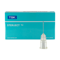 TSK STRiJECT Ultra-Fine Premium Hypodermic Needles, 30G x 4mm, 100 Pieces/Box